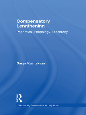 cover image of Compensatory Lengthening